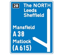 Motorway Sign